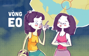 Vòng eo 56 chẳng là gì so với cái eo này