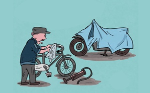 Chiếc 'xế điếc' cứu nguy cho bác bảo vệ