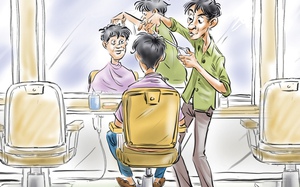 Tiệm hớt tóc bình ổn giá