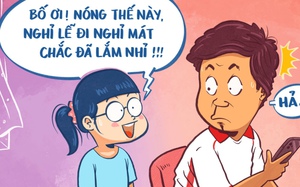 Tầm này làm gì có chỗ nào mát mà nghỉ!?