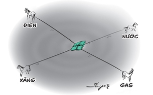 Tiền lương bị 'tứ mã phanh thây'