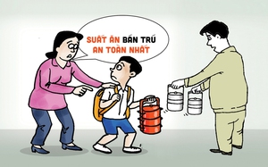 Suất ăn bán trú an toàn nhất