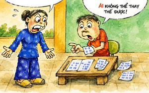 Chồng tự tin với công việc không thể bị AI thay thế