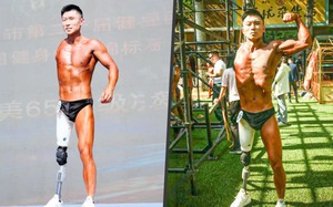Thi thể hình chỉ với một chân một tay