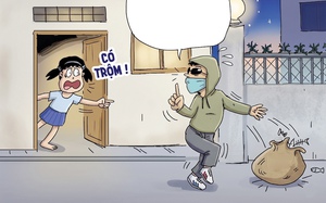 Con gái tưởng bố là trộm, không ngờ... đúng thế thật