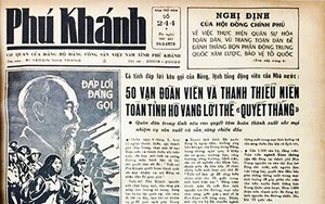 Ký ức những lần tách - nhập tỉnh - Kỳ 5: Phú là giàu có, Khánh là mừng vui