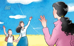 Em dần lớn, chị dần xa