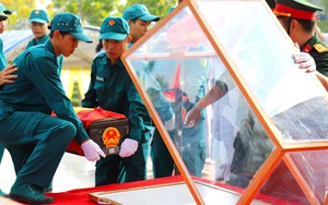Khánh Hòa hoàn thành lấy mẫu 2.124 mộ liệt sĩ chưa xác định thông tin