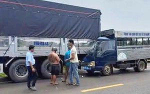 Xe tập lái tông xe tải, giáo viên dạy lái xe tử vong