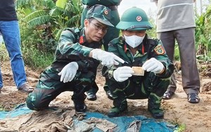 Người phụ nữ nhớ vị trí chôn cất bộ đội 53 năm trước, nay quy tập có mảnh nhựa ghi 'Anh Luân'