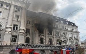 Nga đánh trúng trụ sở Cơ quan An ninh Ukraine, nhắm đúng phòng lãnh đạo