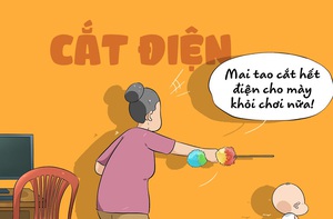 Thằng Tí 'hoàn lương', cả nhà sống trong bóng tối