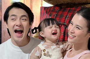 Ảnh vui sao Việt 29-8: Gia đình Đông Nhi tấu hài