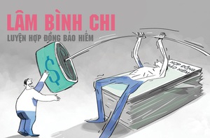 Lâm Bình Chi luyện hợp đồng bảo hiểm