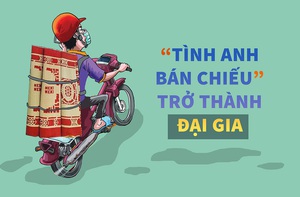 'Tình anh bán chiếu' trở thành đại gia