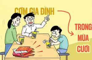 Cơm gia đình trong mùa cưới: Đầu tuần cầm hơi, cuối tuần ăn chơi