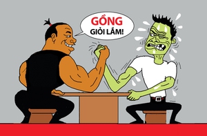 Anh lương, anh gồng giỏi lắm!