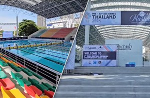 Chủ nhà Thái Lan 'khoe' hồ bơi hiện đại phục vụ SEA Games 33