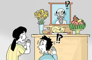 Nhờ ông bà tổ tiên chọn giúp... thực phẩm sạch