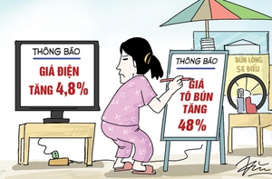 Nước lên thì thuyền lên, điện tăng bún cũng ăn theo