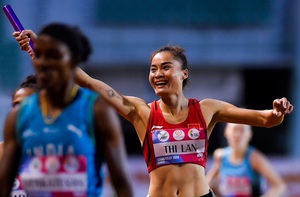 Điền kinh Việt Nam hụt ngôi vô địch châu Á nội dung tiếp sức 4x400m nữ