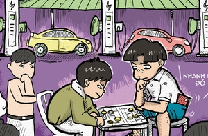 Giải vô địch cờ tướng trạm sạc xe điện