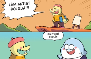 Làm artist ngày càng đói
