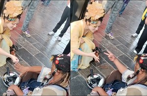 Cô gái thua khâm phục khẩu phục trước cao thủ kéo, búa, bao