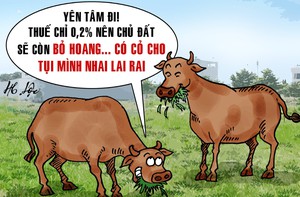 Thuế đất bỏ hoang 0,2% là cao hay thấp?