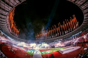 Chùm ảnh bế mạc Asiad 20: Ngắn gọn nhưng đầy màu sắc