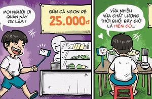 Mới đi ăn sáng đã dính cú lừa ngày 1-4