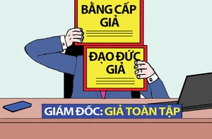 Giao diện của một giám đốc 'giả toàn tập'
