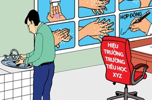 Ai cần rửa tay khi làm suất ăn bán trú?