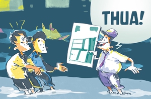 Cò nhà đất chào thua yêu cầu khách hàng