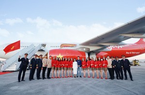 Tiếp viên hàng không Vietjet toả sáng trên mỗi hành trình bay