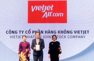 Vietjet vào Top 50 Doanh nghiệp phát triển bền vững