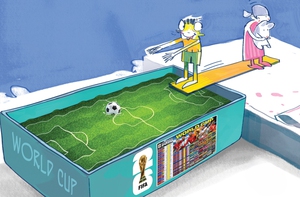 Khi tuần trăng mật đụng World Cup