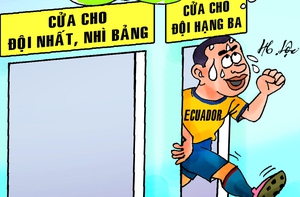 Ecuador vượt khe cửa hẹp dành cho các đội xếp thứ 3