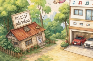 Nghịch lý nhạc sĩ nghèo, ca sĩ giàu