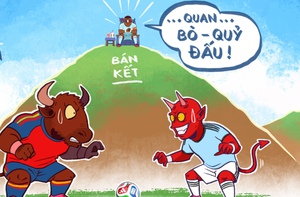 Mbappe tọa sơn quan Bò - Quỷ đấu