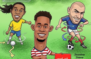 Tuyệt kỹ công phu của các huyền thoại World Cup một thời