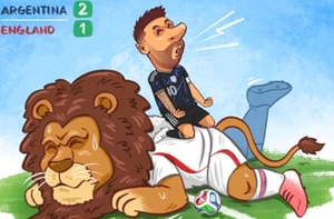 Với Argentina, bị dẫn trước chỉ là cách để trận đấu thêm... kịch tính