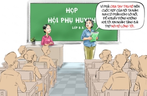 Hội phụ huynh năm nay bớt 'nặng ví', tăng 'nặng tình'
