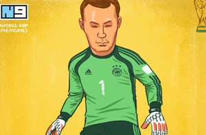 Tượng đài World Cup P.20: Manuel Neuer tái định nghĩa vị trí thủ môn