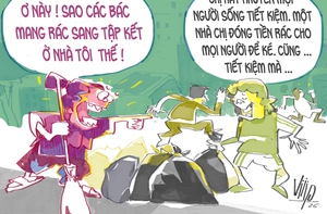 Phong trào tiết kiệm ở khu phố của dì Tư