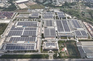 Samsung Việt Nam đưa vào vận hành dự án điện mặt trời mái nhà gần 28 MWp