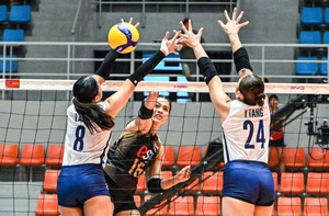 Thắng nhọc Philippines, tuyển bóng chuyền nữ Thái Lan tự đặt mình vào thế khó ở SEA V.Cup