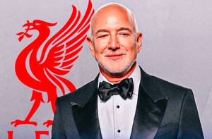 Liverpool nhận tin vui từ tỉ phú Jeff Bezos