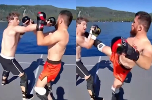 Tỉ phú Zuckerberg ‘đại chiến’ cao thủ UFC trên sà lan