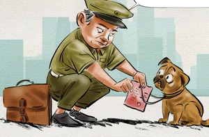 Chó không rọ mõm, chủ sẽ bị 'rọ ví'
